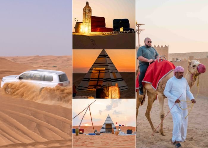 all in one private desert safari Dubai up t0 6 persons
