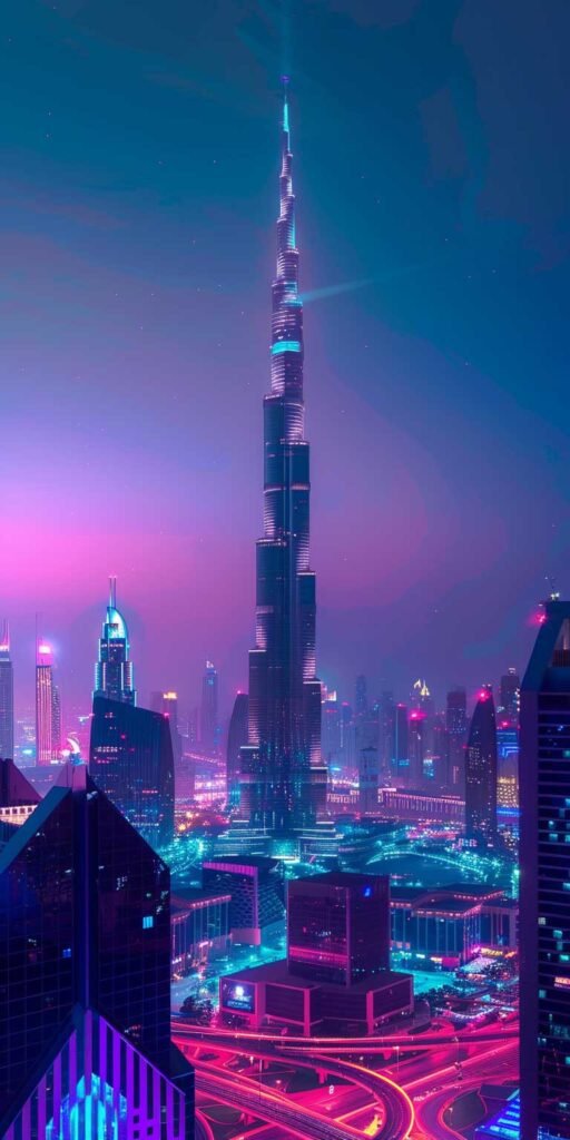 25+ Unique Vibrant iPhone Dubai Wallpapers - 4K 7