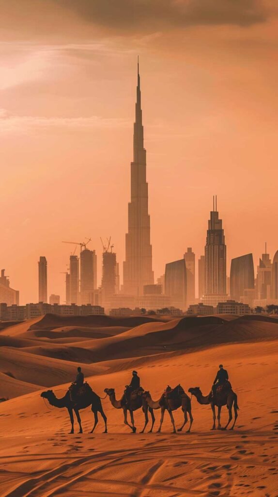 25+ Unique Vibrant iPhone Dubai Wallpapers - 4K 15