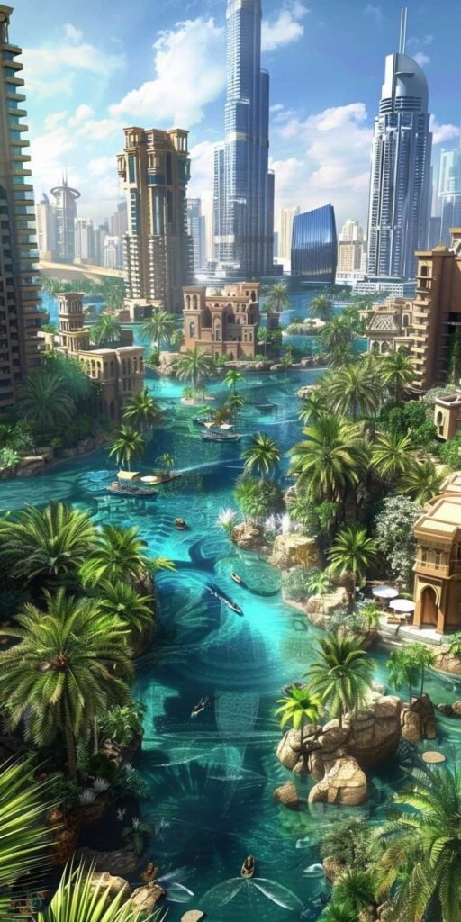 25+ Unique Vibrant iPhone Dubai Wallpapers - 4K 19
