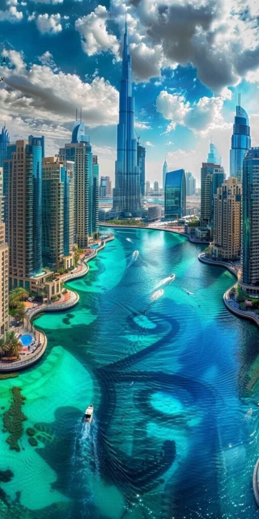 25+ Unique Vibrant iPhone Dubai Wallpapers - 4K 17